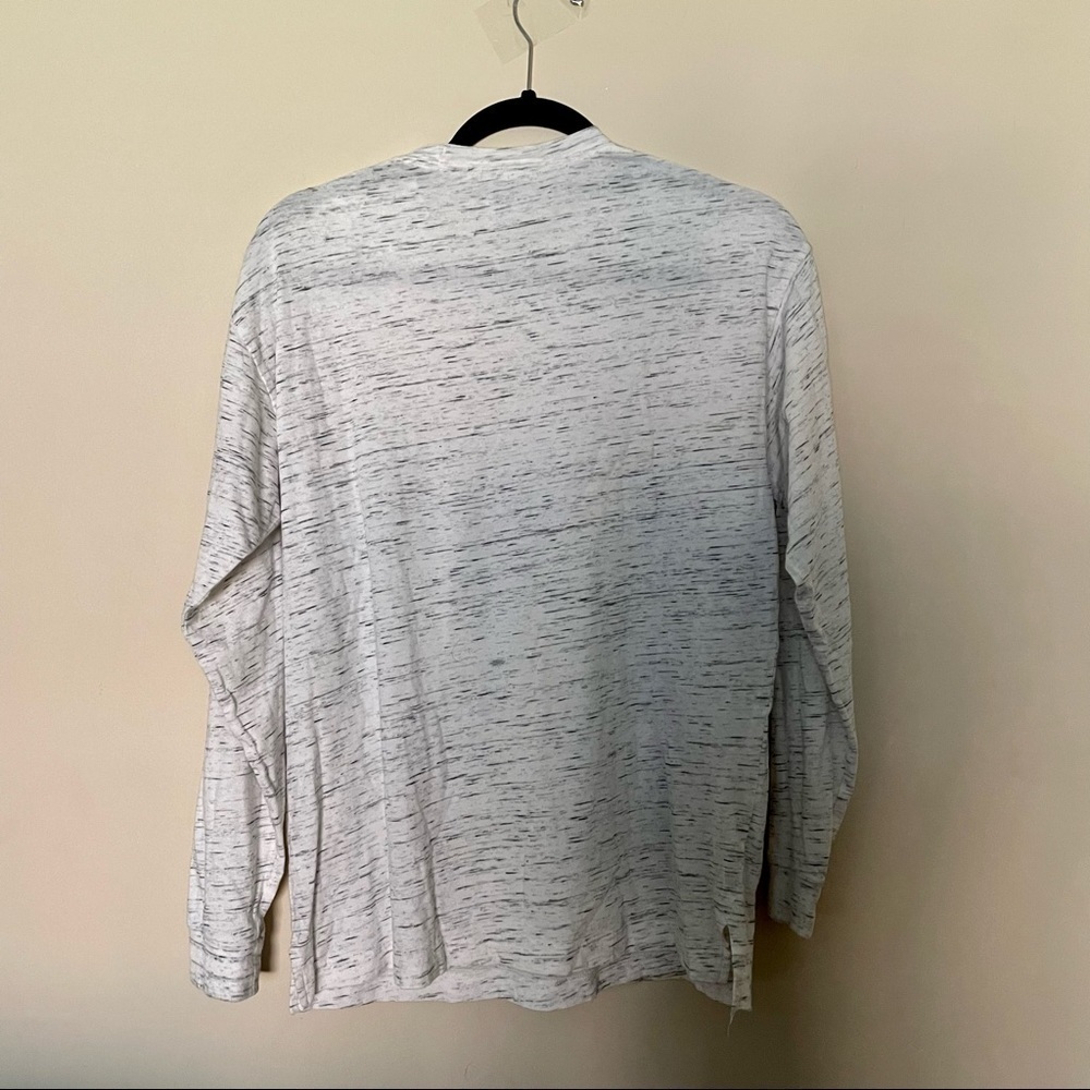 Victoria’s Secret PINK Grey and White Space Dye Long Sleeve - Picture 6 of 6